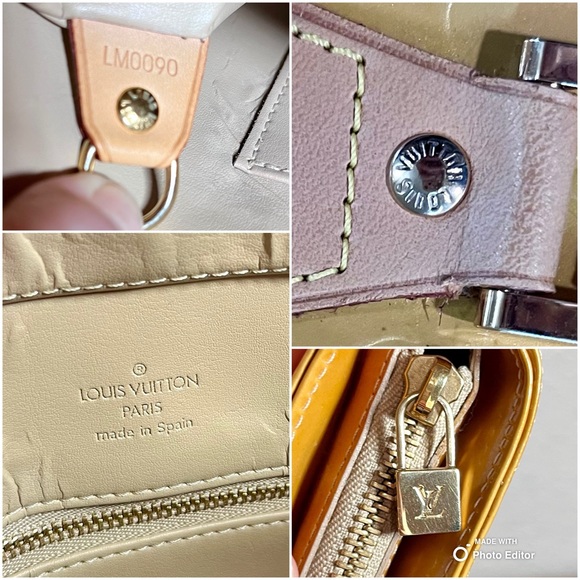 SOLD✨Louis Vuitton✨ Vernis Leather LV Monogram Houston Tote Bag EUC - Picture 15 of 17